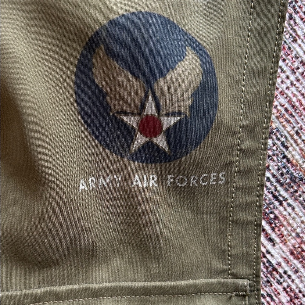 Men's US Air Force C1 Vest - Olive Green - Picture 5 of 9